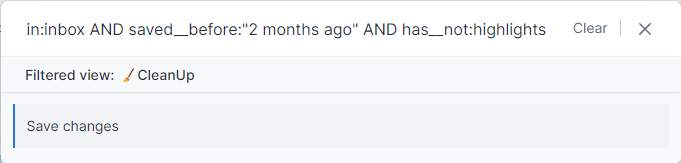 CleanUp view ReadWiser